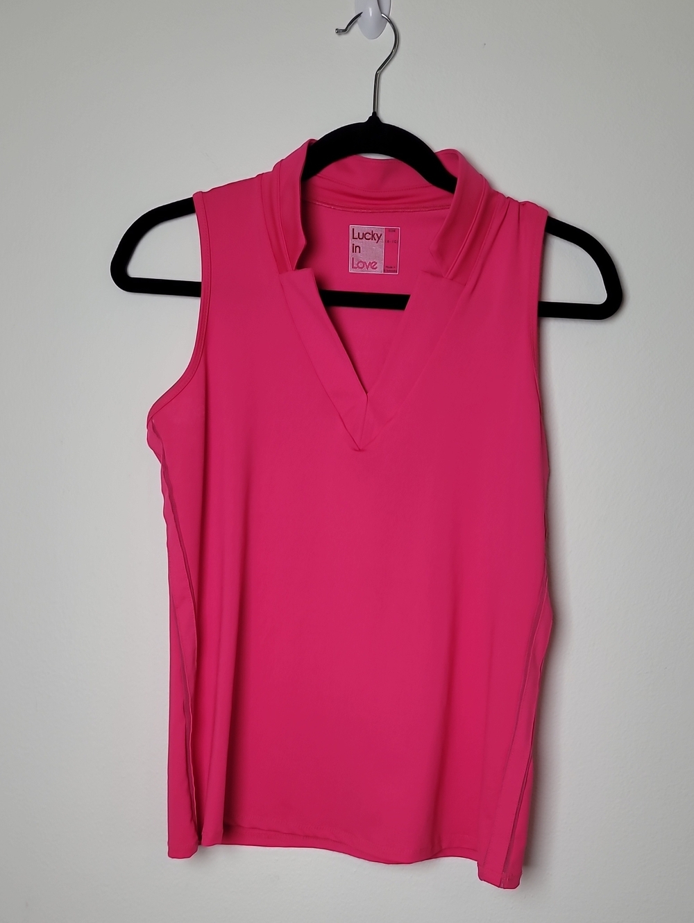 Lucky in love tank top